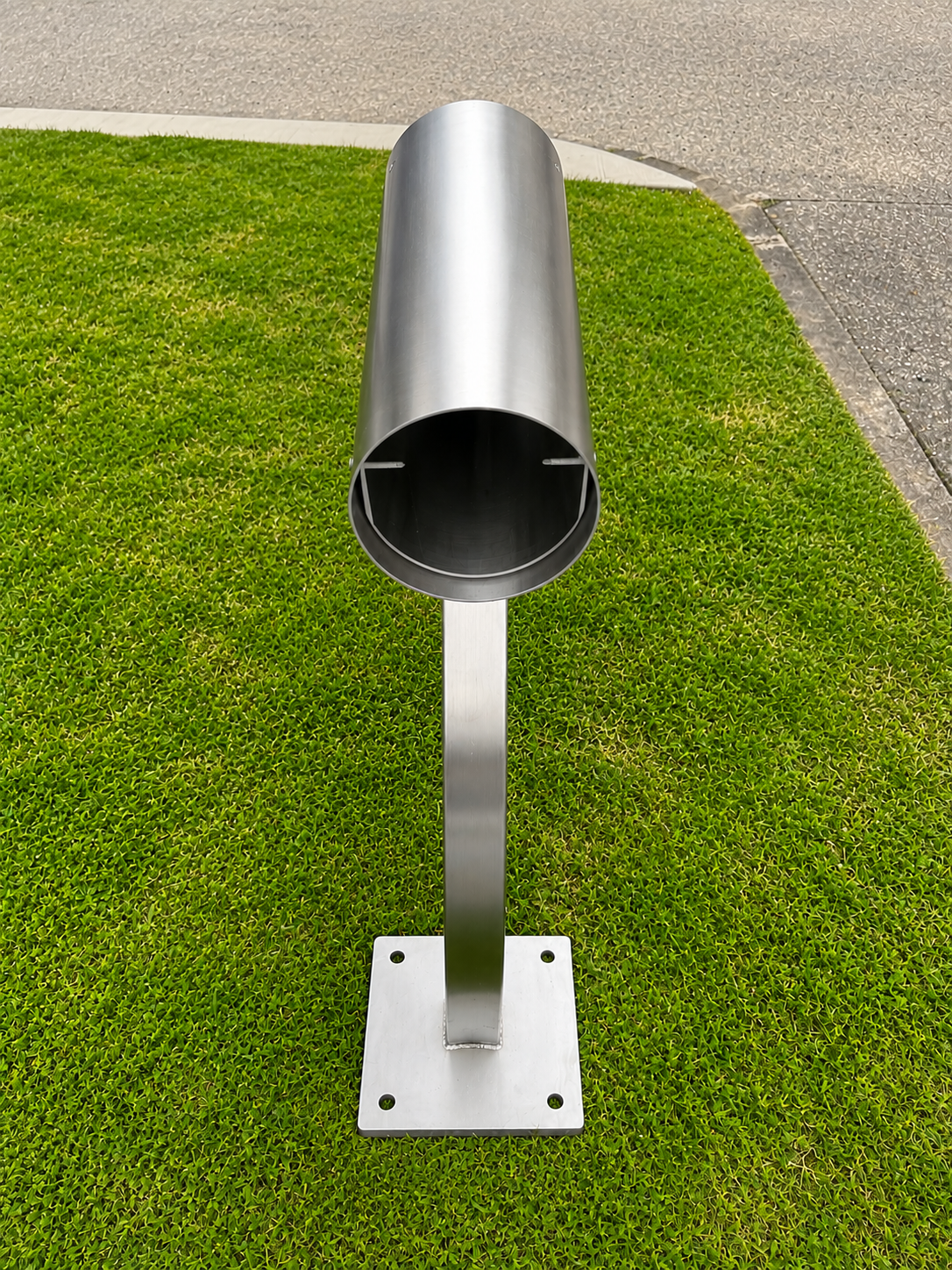 SS Letterbox — Post mount